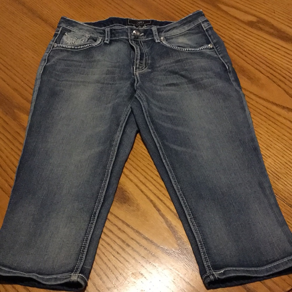 Denim Capri pant
